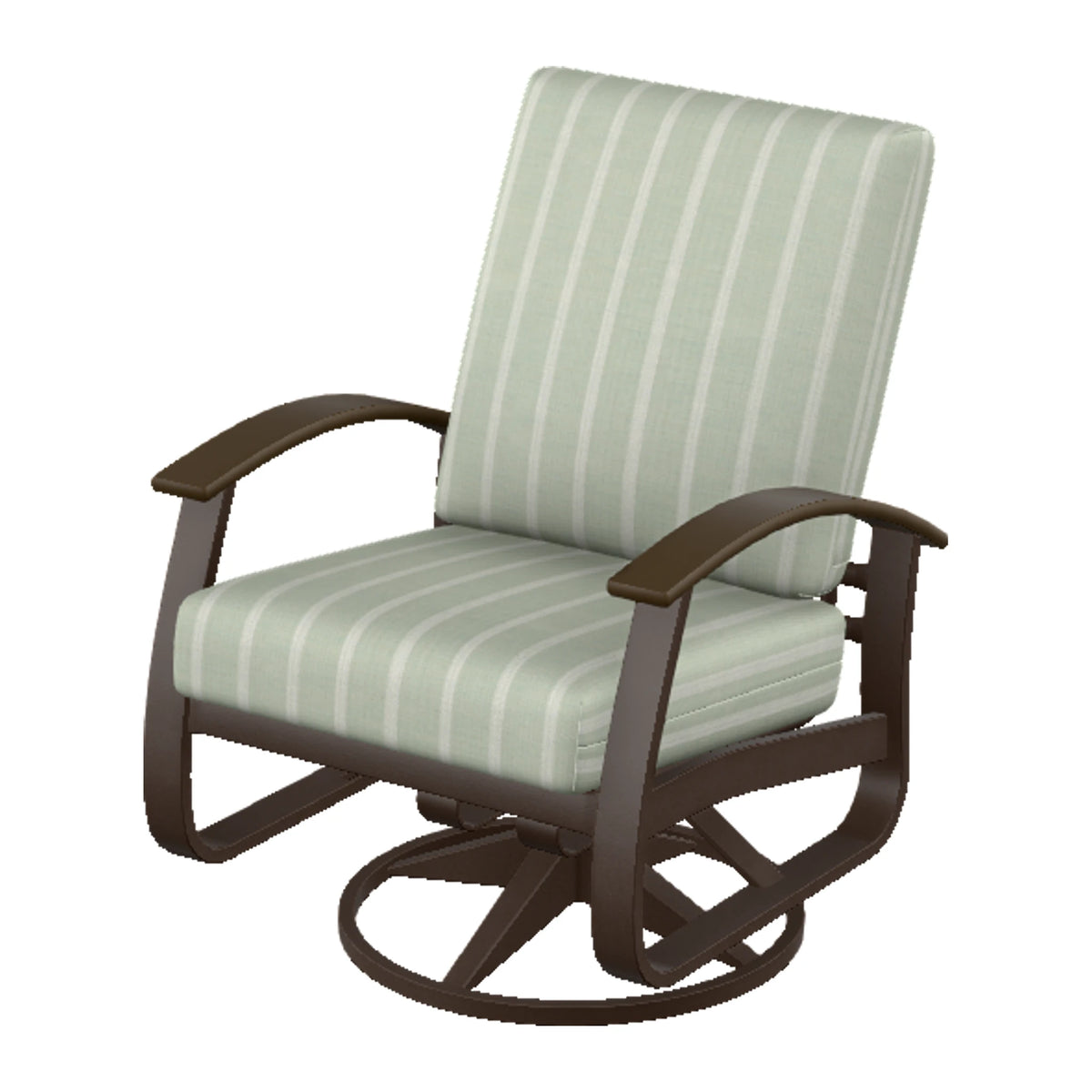 Belle Isle Cushion Swivel Rocker — Kona PC / Kona Accents