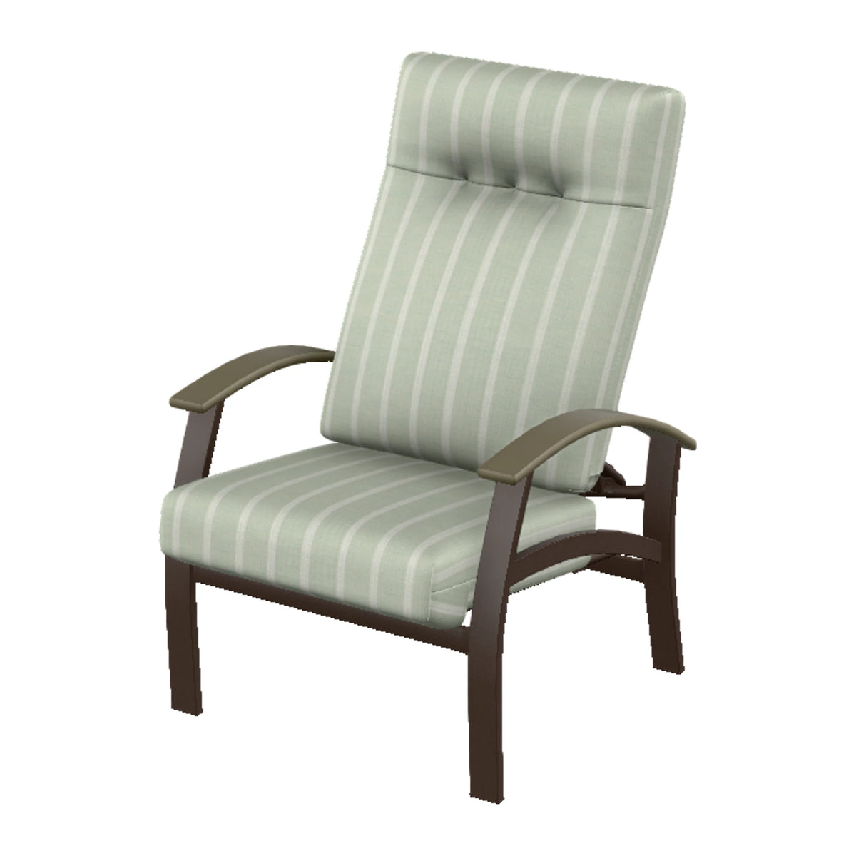 Belle Isle Cushion Supreme Height Adjustable Armchair — Kona PC / Beachwood Accents