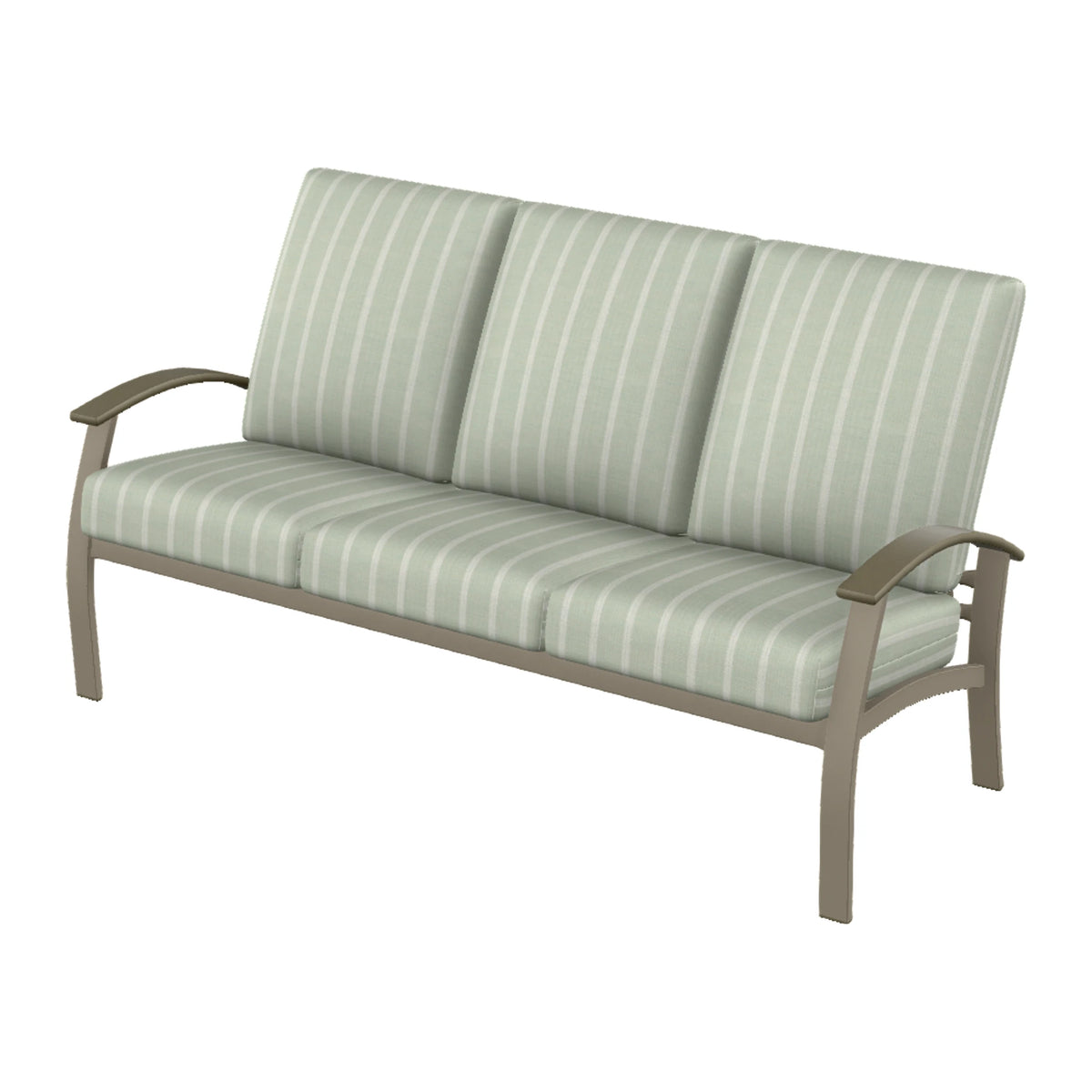 Belle Isle Cushion Sofa — Storm PC / Beachwood Accents