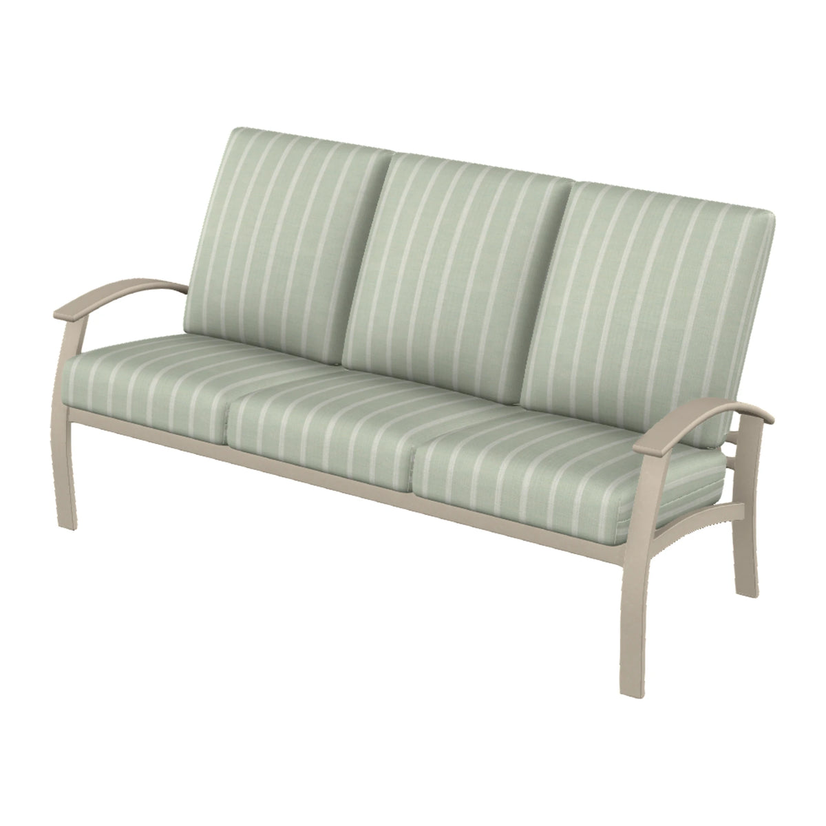 Belle Isle Cushion Sofa — Desert Sand PC / Desert Accents