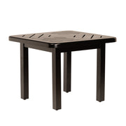 Trinidad Square Side Table (F-Slat Top)