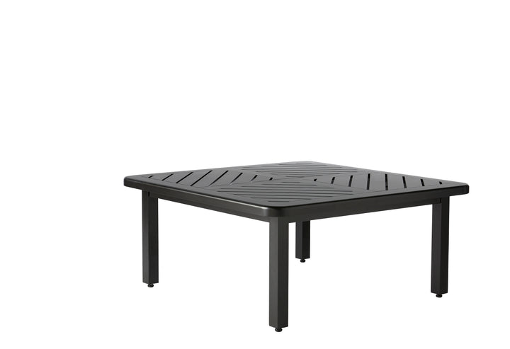 Trinidad Square Coffee Table (F-Slat Top)