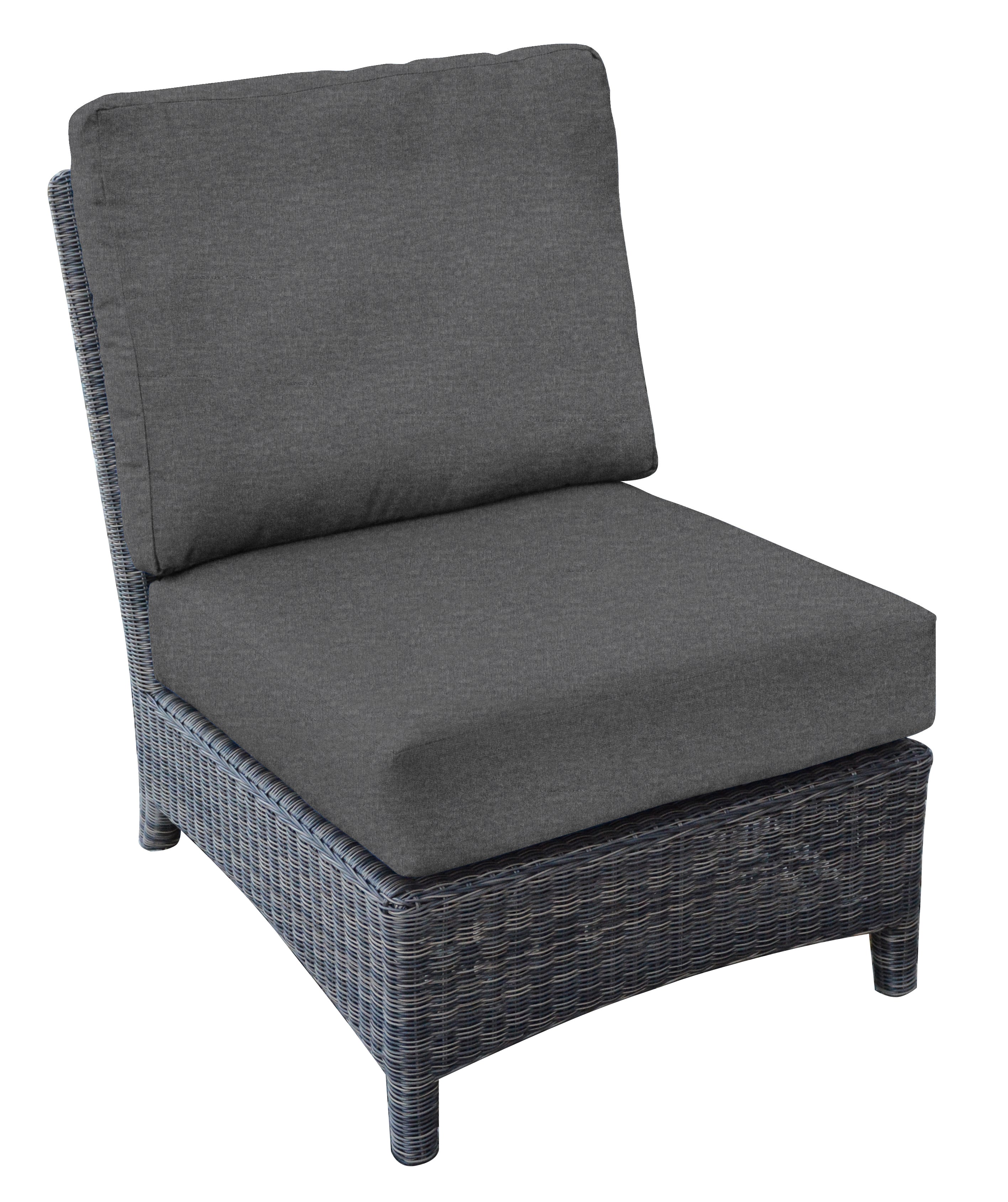 Bella Deep Seating Armless Chair