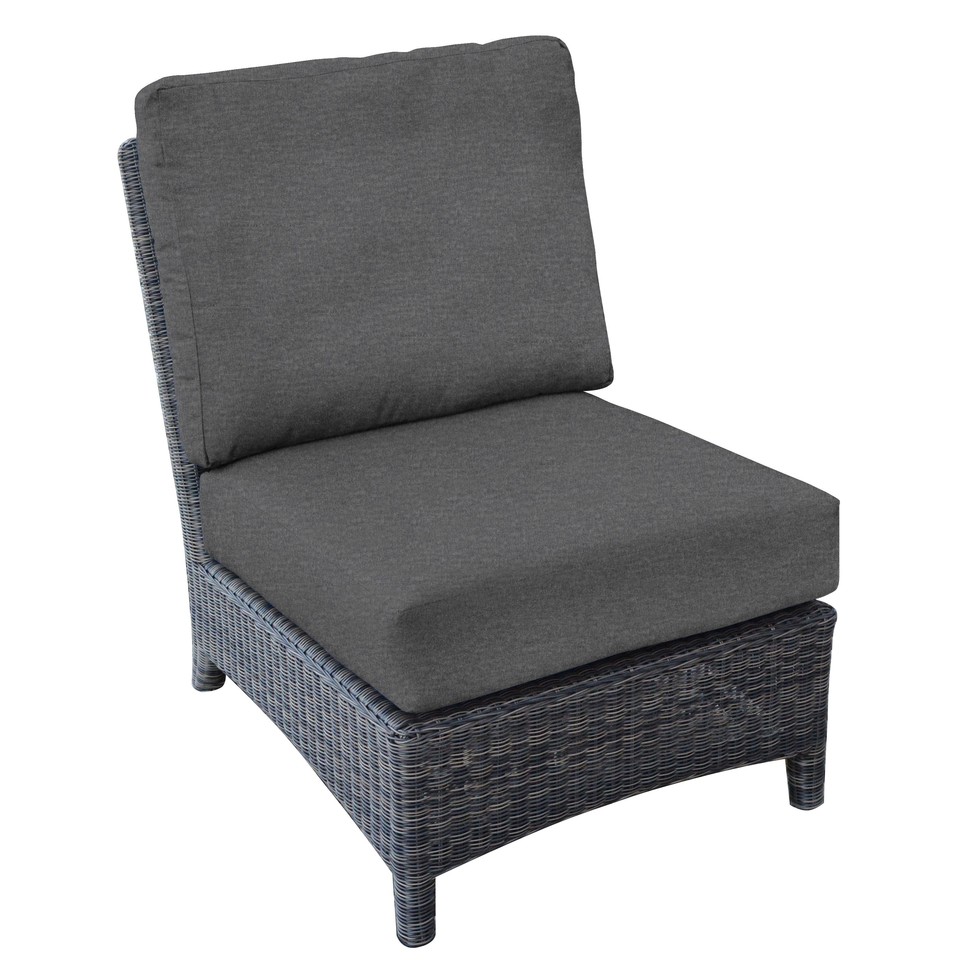 Bella Deep Seating Armless Chair
