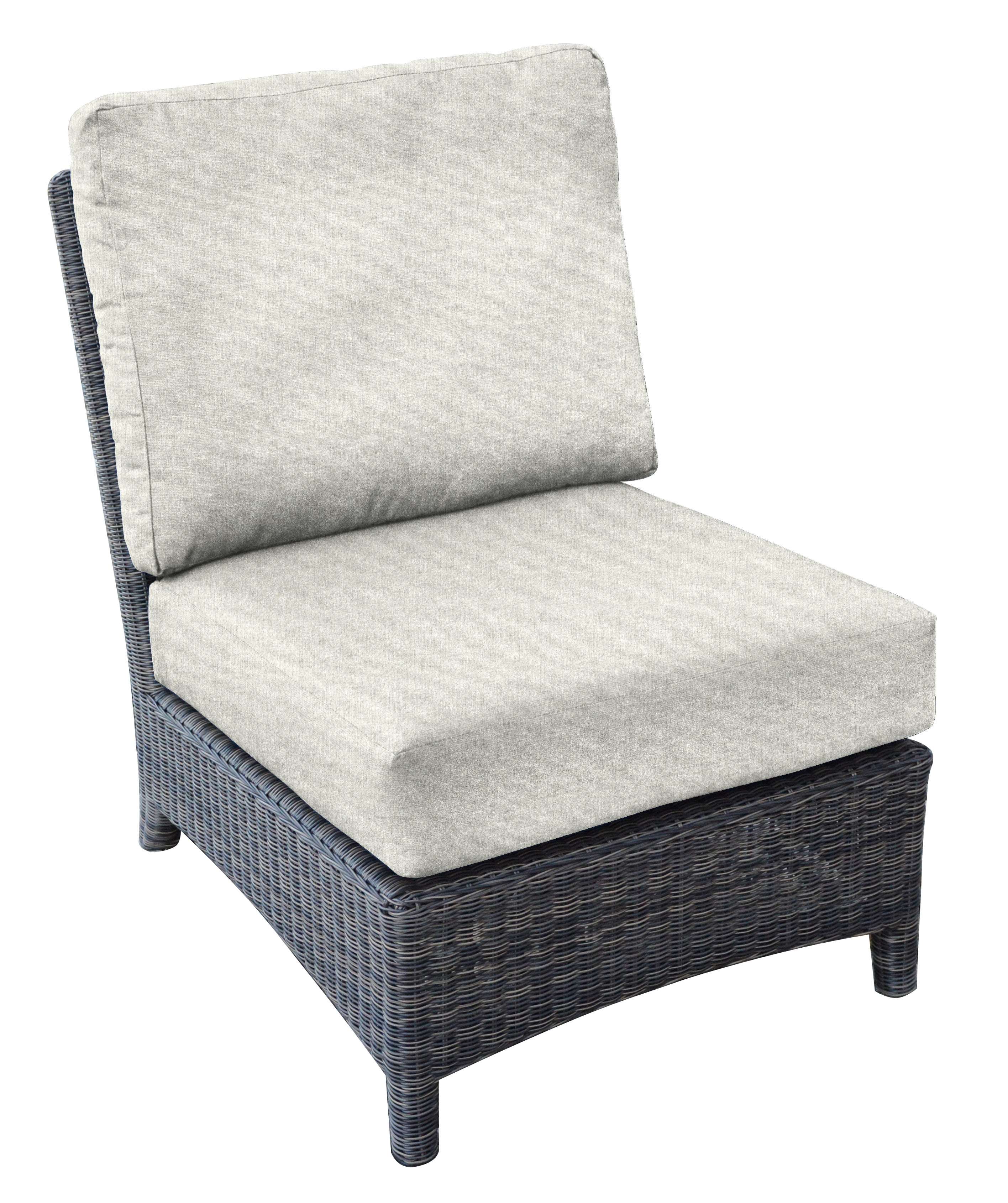 Bella Deep Seating Armless Chair