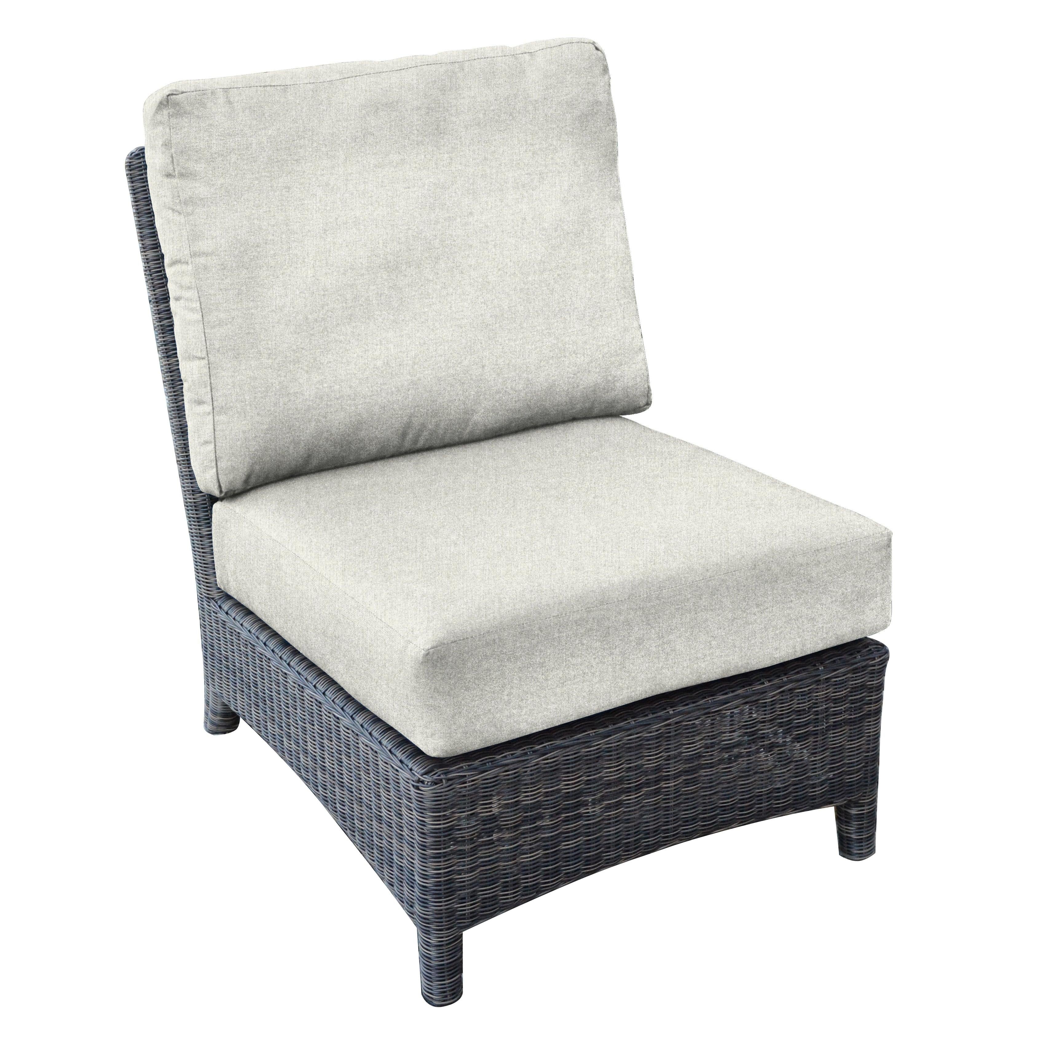 Bella Deep Seating Armless Chair