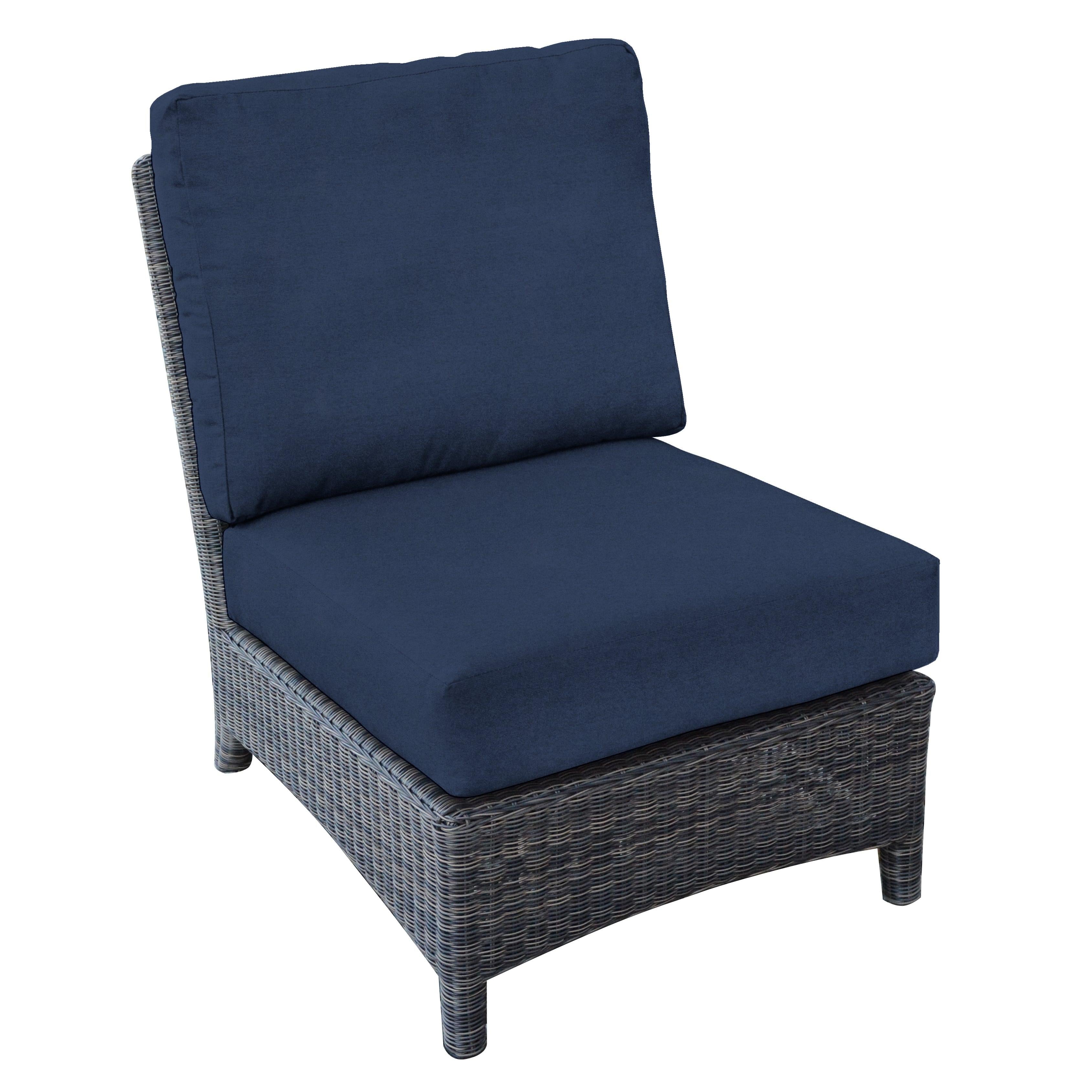 Bella Deep Seating Armless Chair