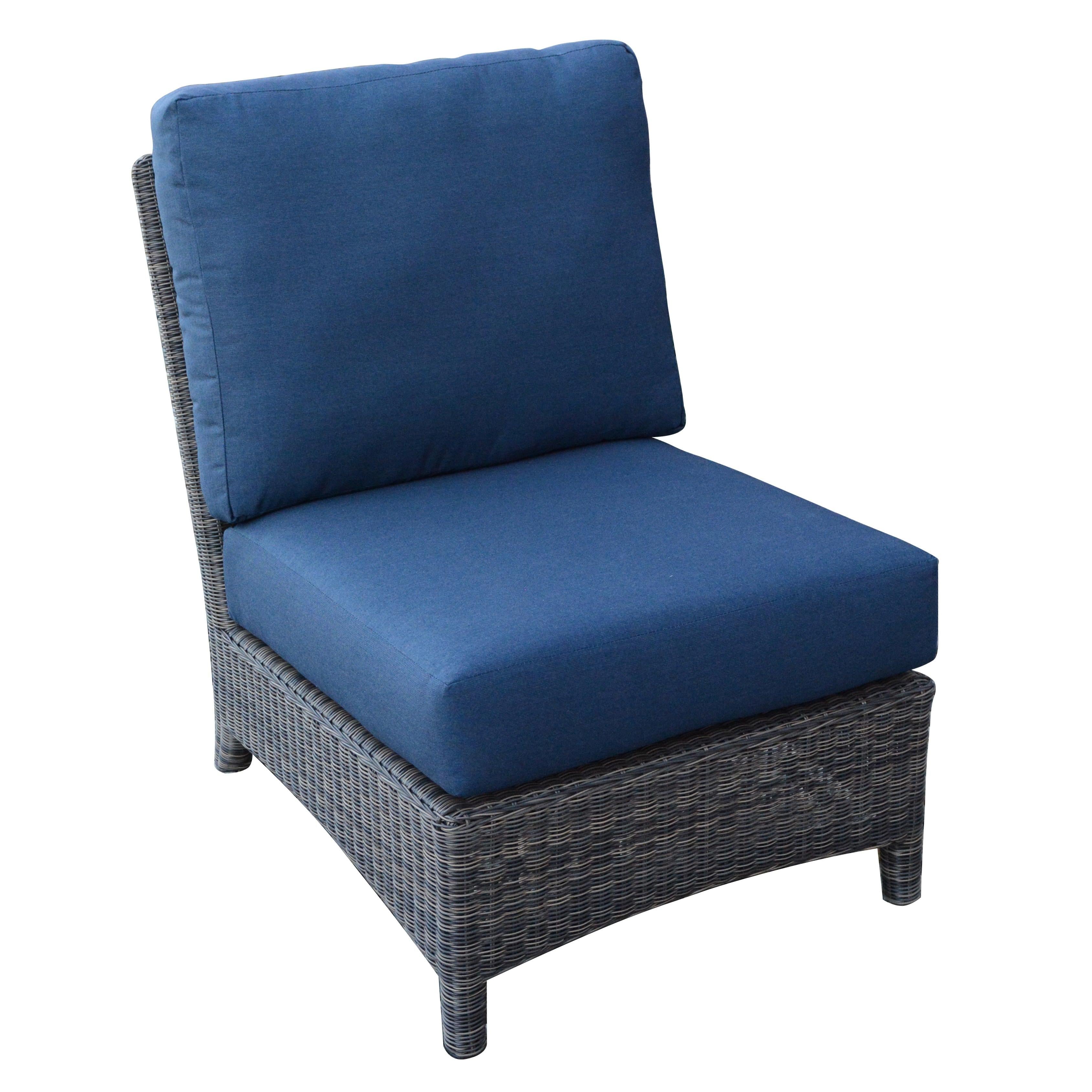 Bella Deep Seating Armless Chair