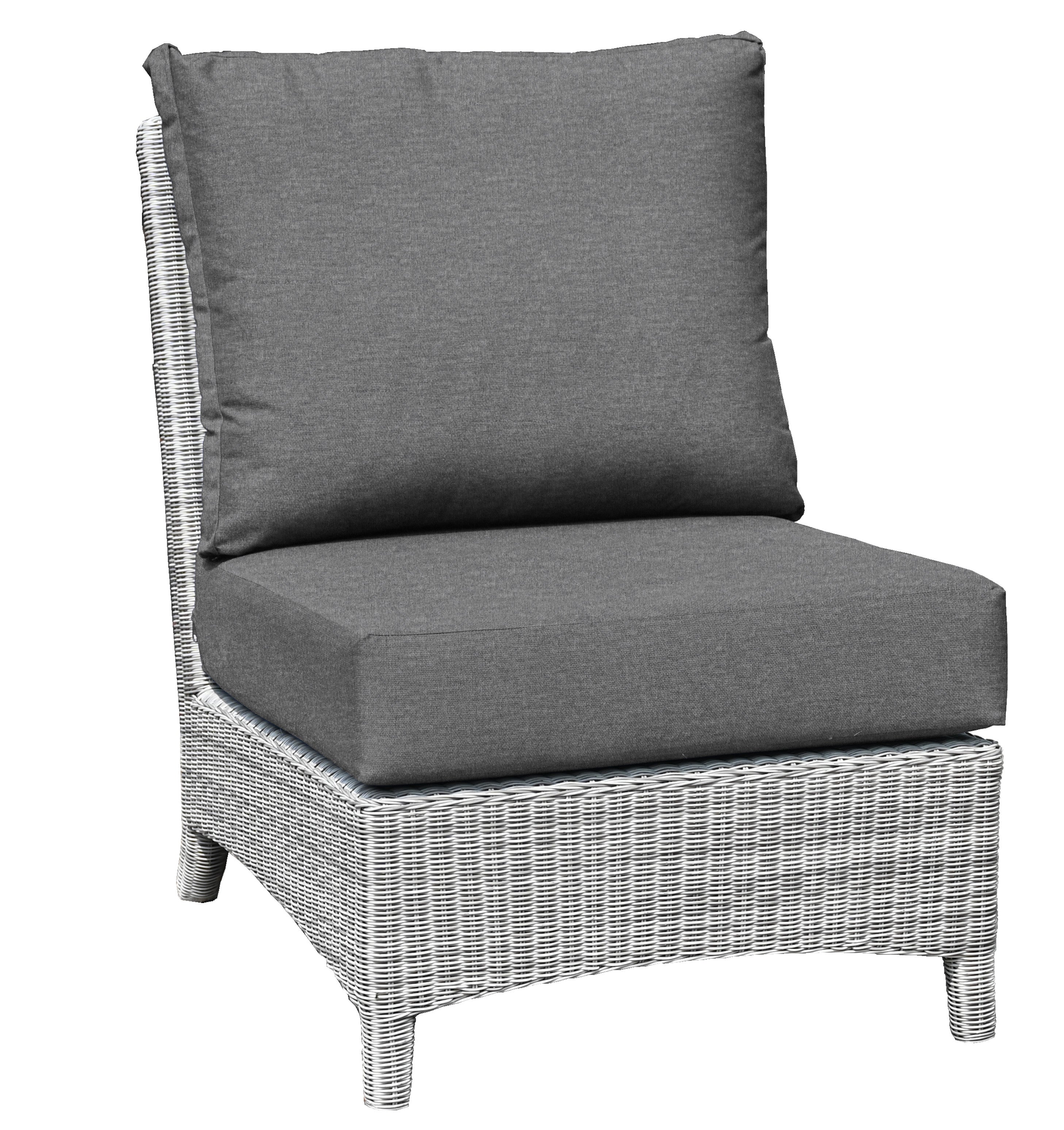 Bella Deep Seating Armless Chair