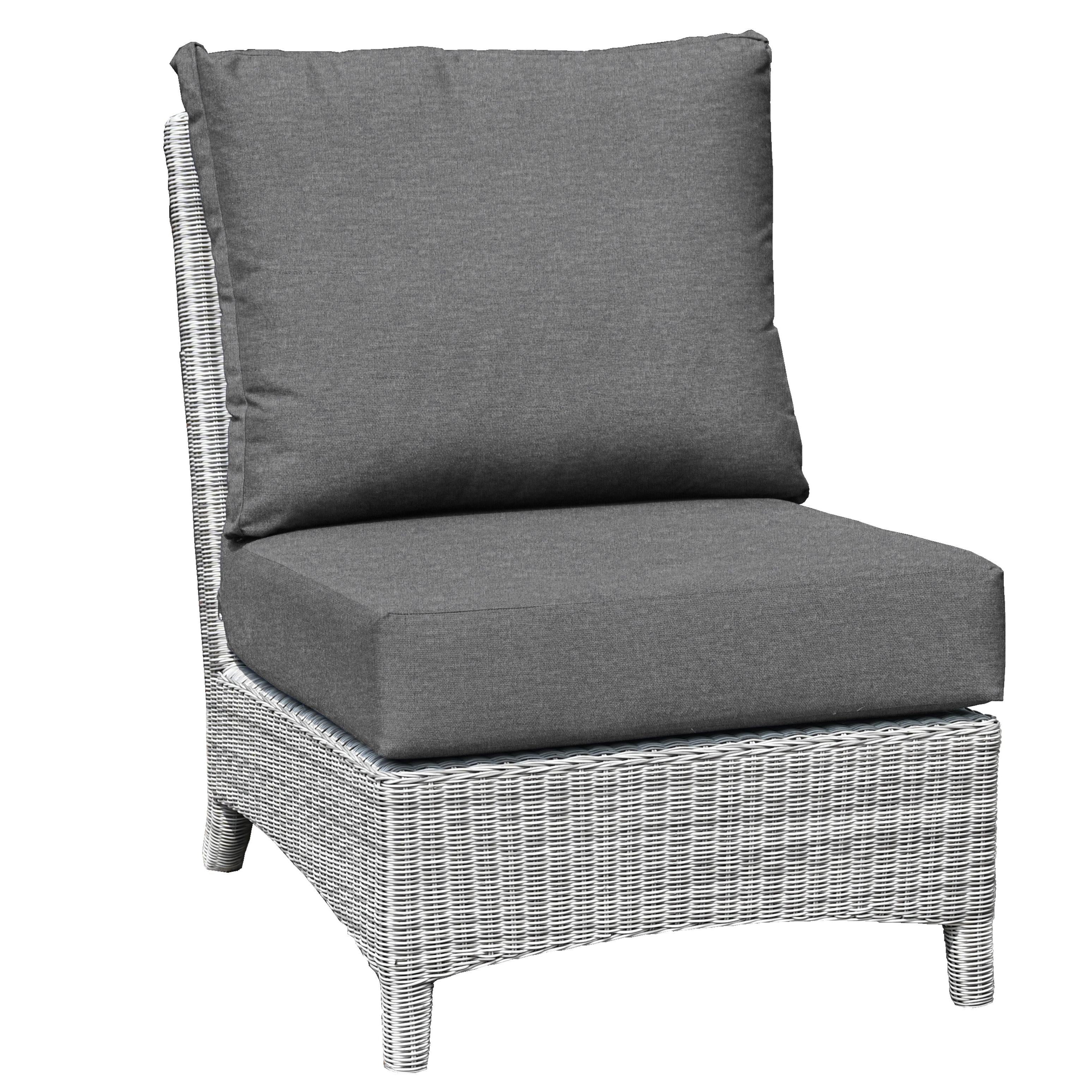 Bella Deep Seating Armless Chair