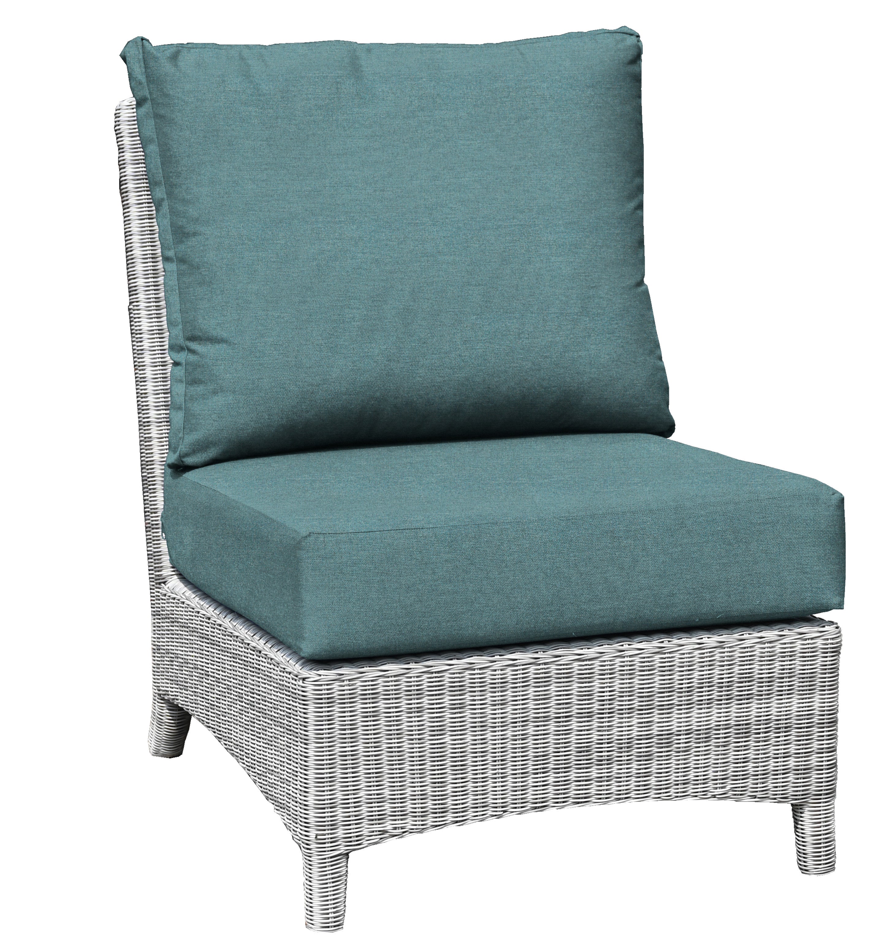 Bella Deep Seating Armless Chair