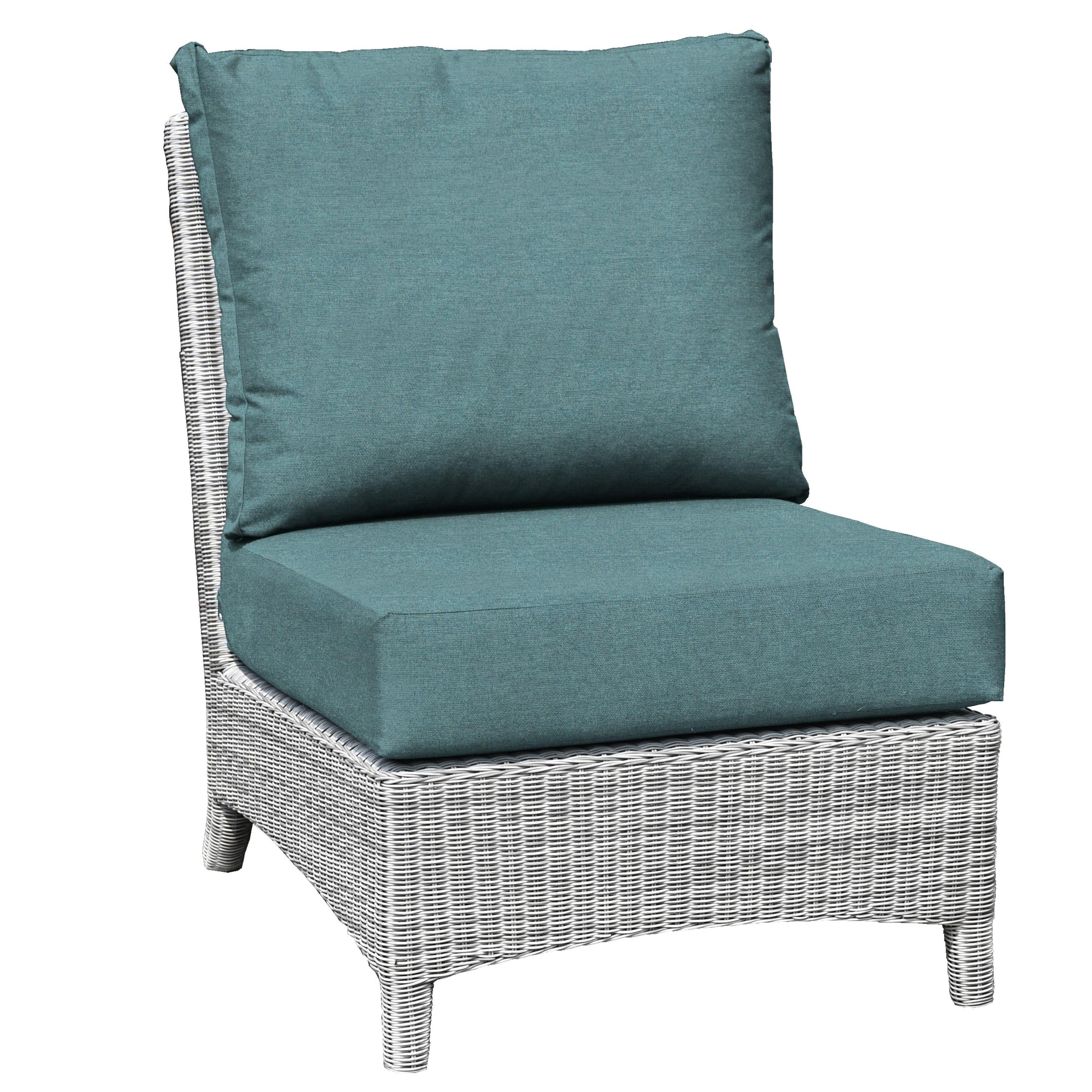 Bella Deep Seating Armless Chair