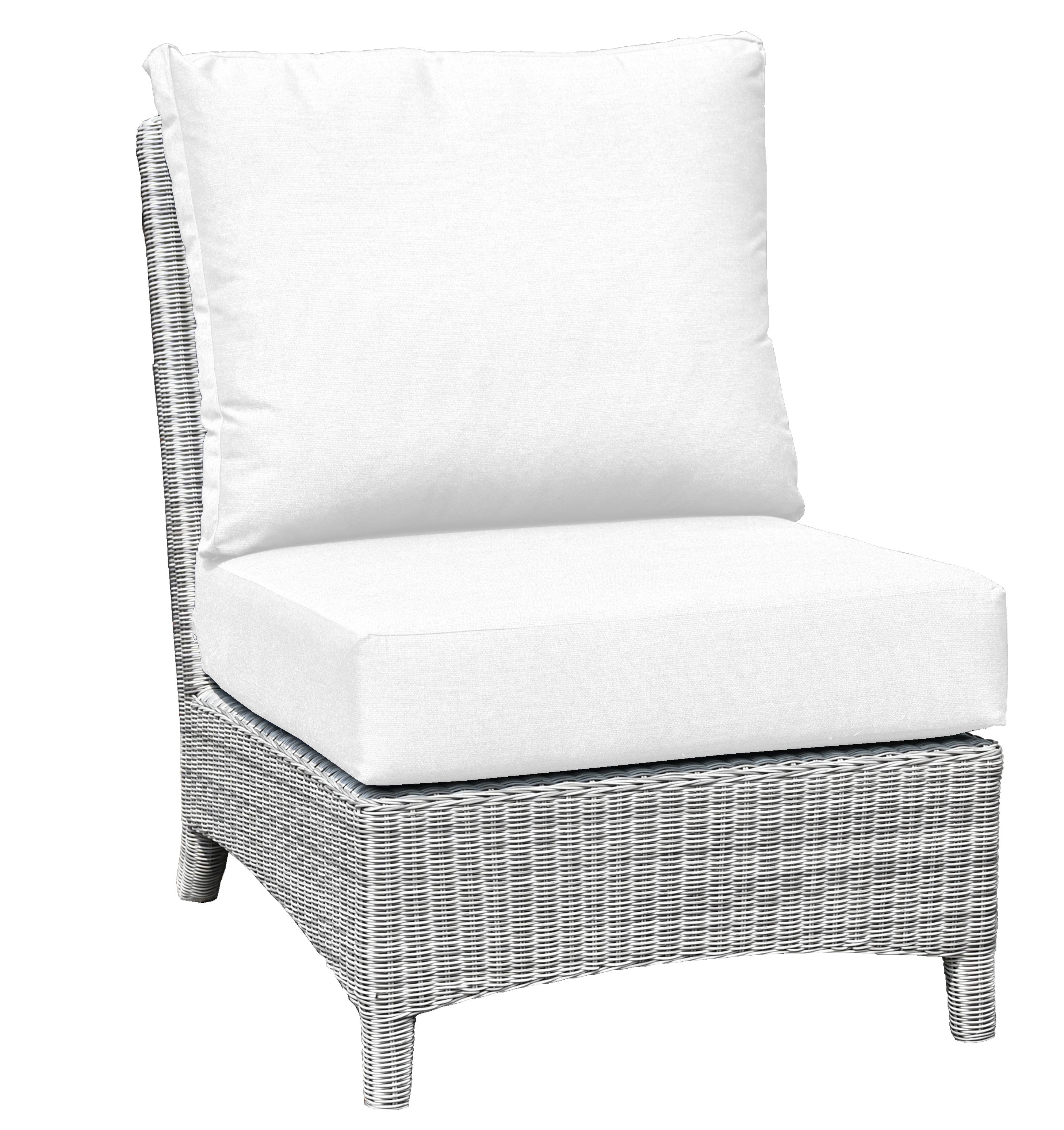 Bella Deep Seating Armless Chair