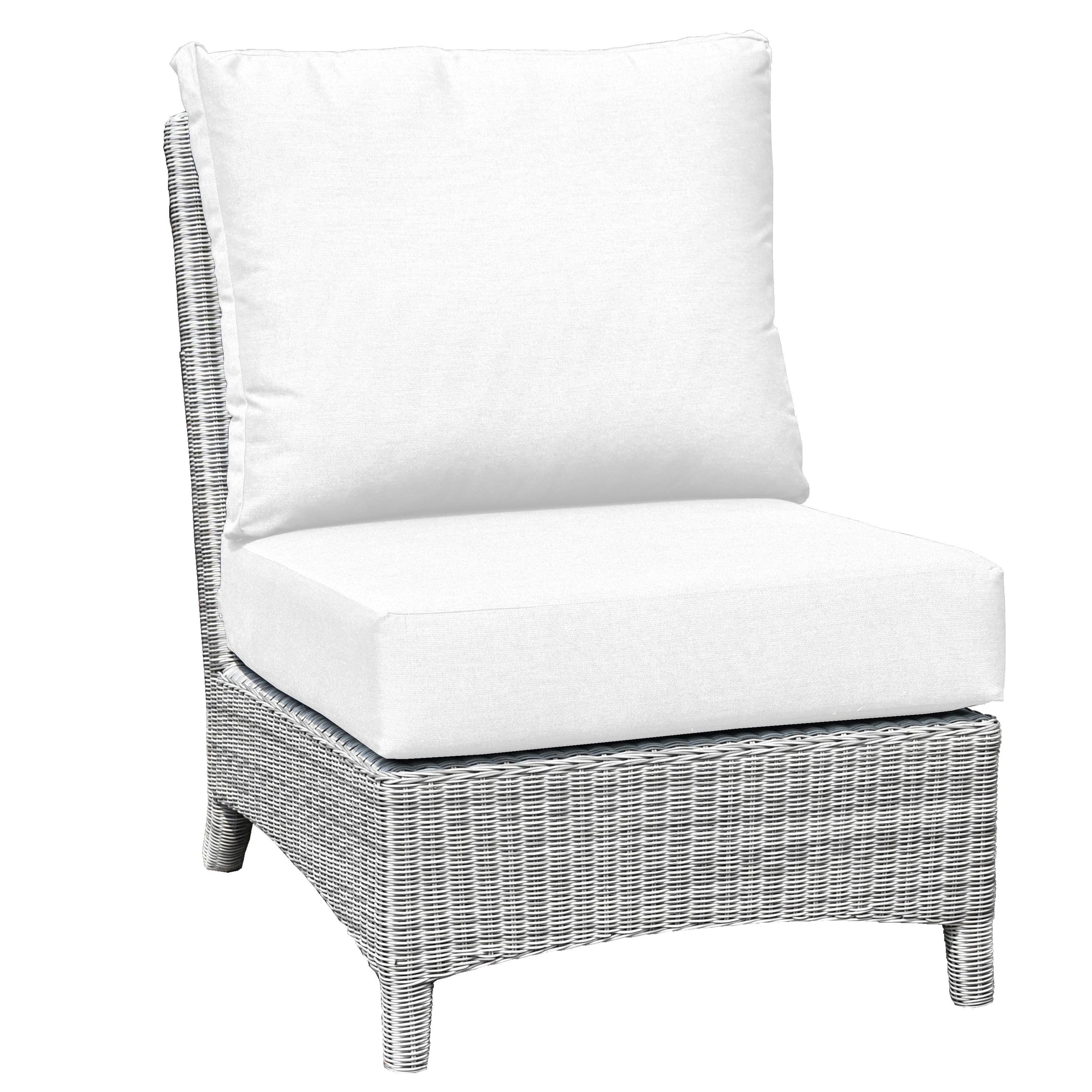 Bella Deep Seating Armless Chair