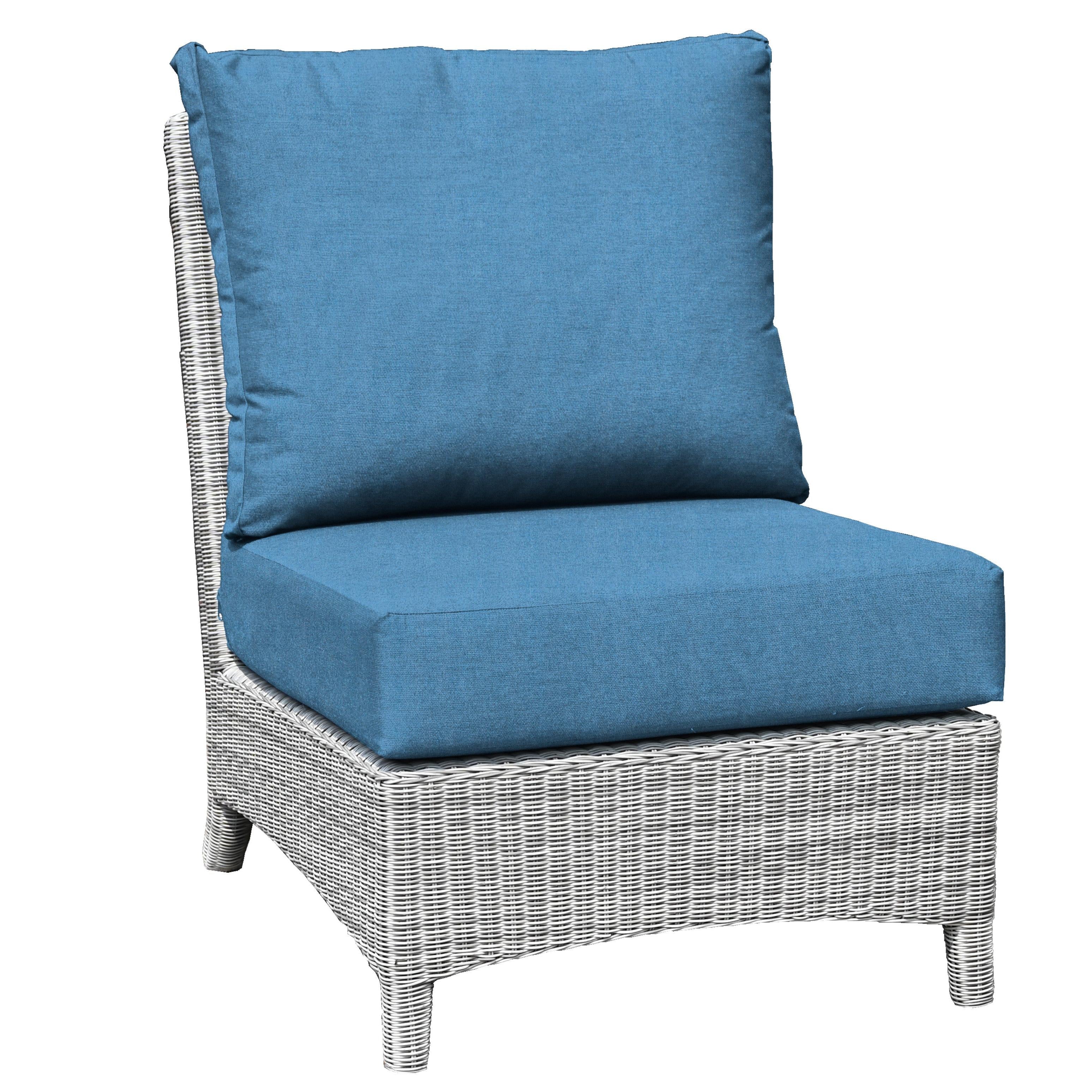 Bella Deep Seating Armless Chair