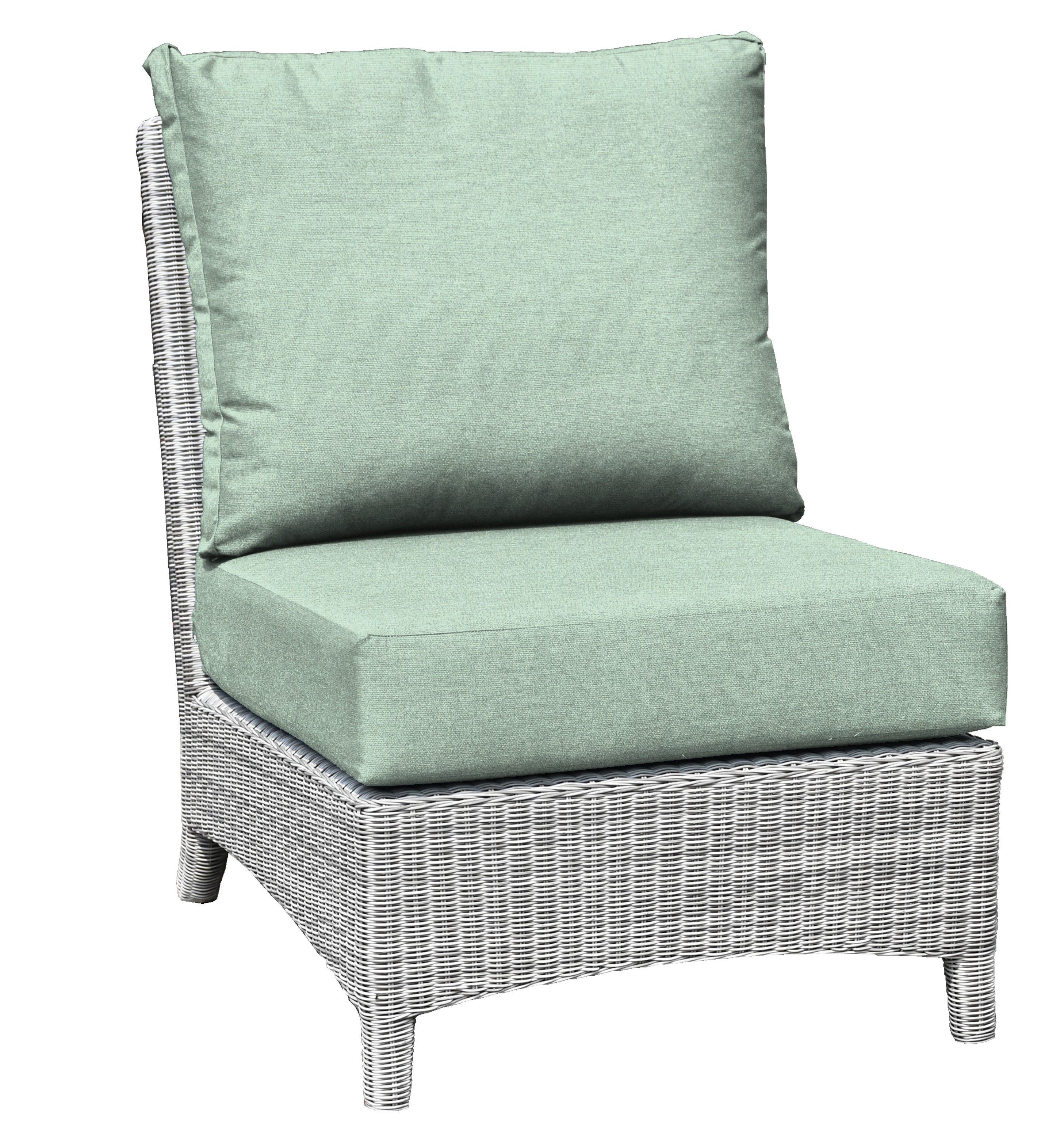 Bella Deep Seating Armless Chair