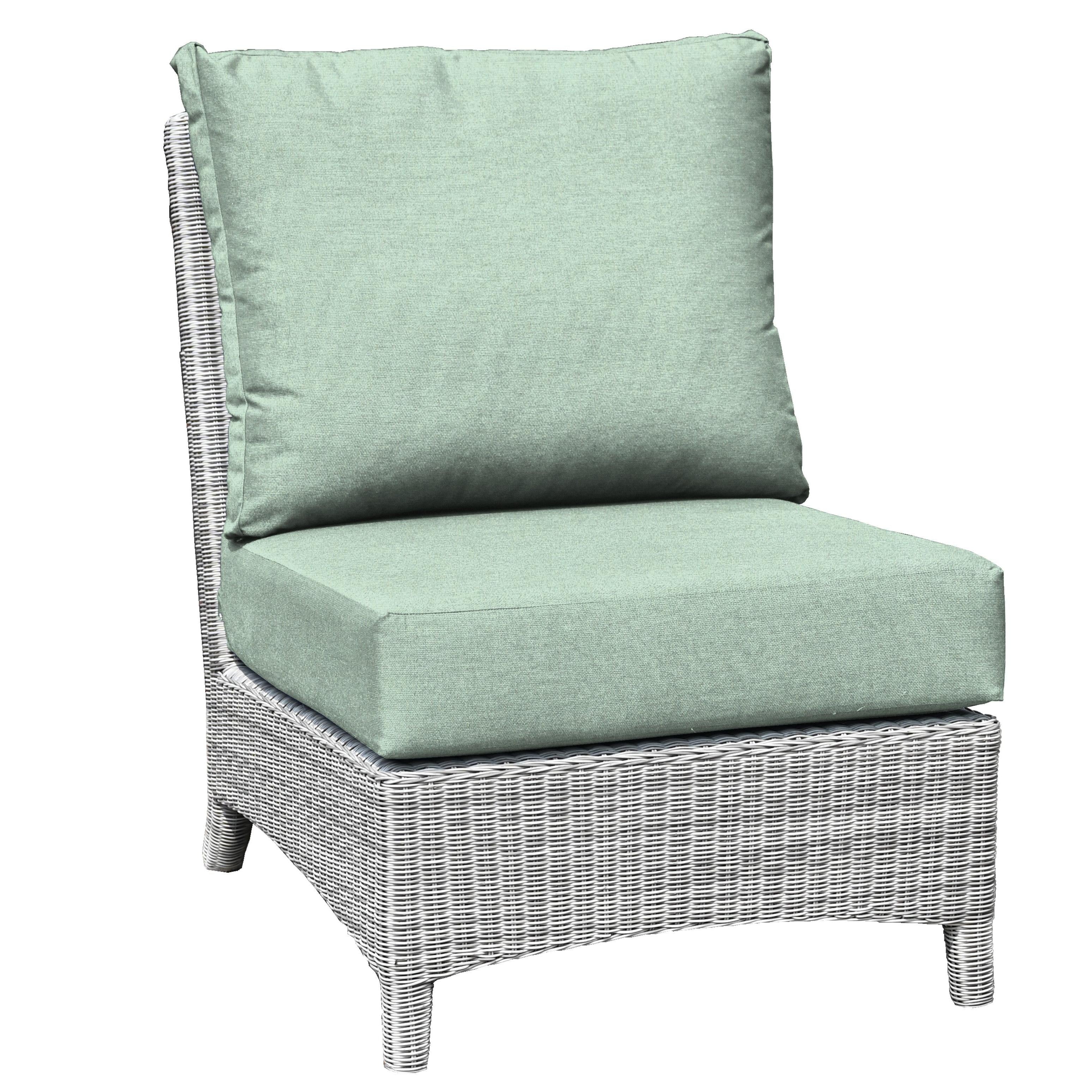 Bella Deep Seating Armless Chair
