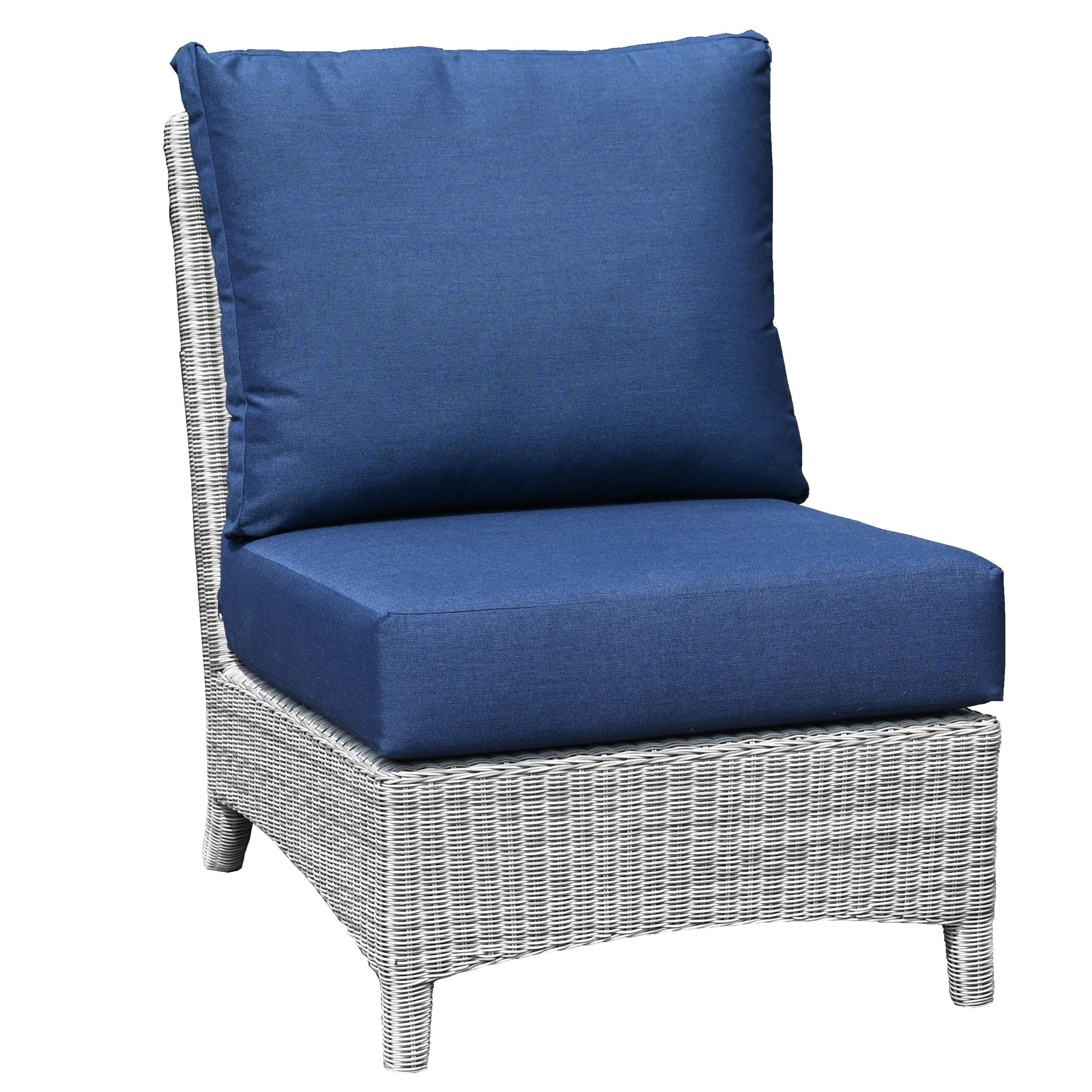 Bella Deep Seating Armless Chair