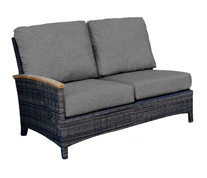 Bella Deep Seating Sectional Left Side Facing Settee