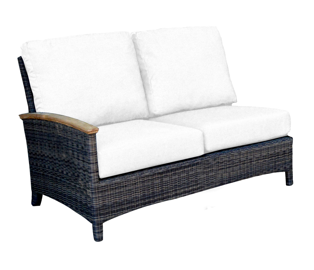 Bella Deep Seating Sectional Left Side Facing Settee