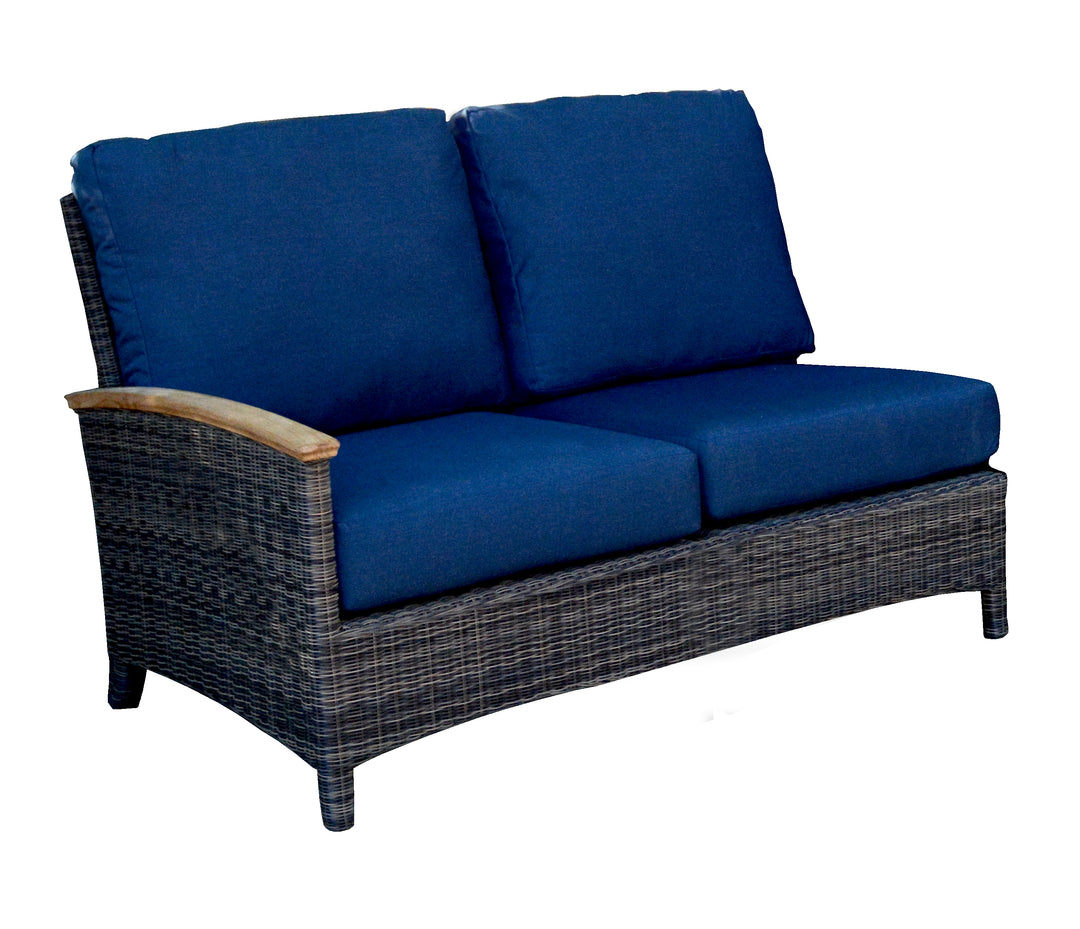 Bella Deep Seating Sectional Left Side Facing Settee