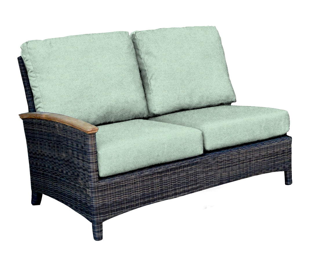 Bella Deep Seating Sectional Left Side Facing Settee