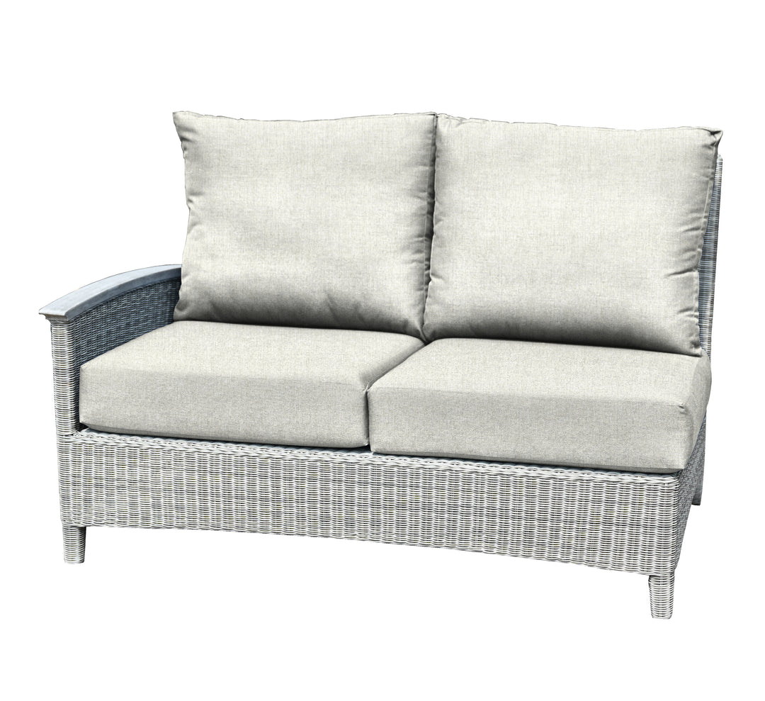 Bella Deep Seating Sectional Left Side Facing Settee