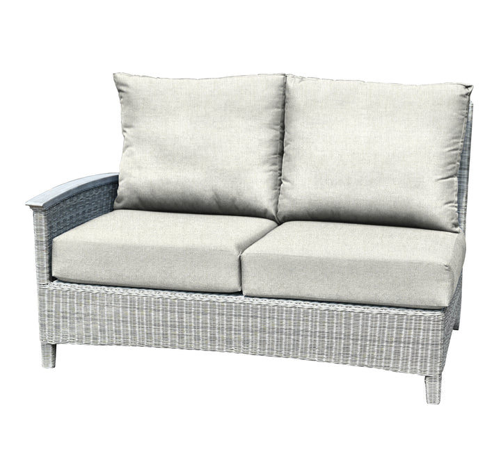 Bella Deep Seating Sectional Left Side Facing Settee