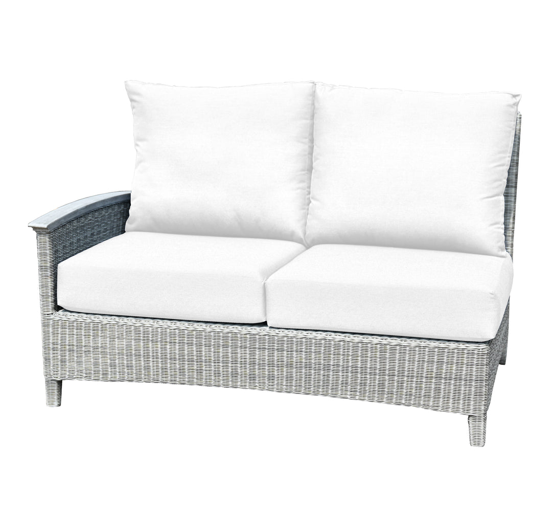 Bella Deep Seating Sectional Left Side Facing Settee