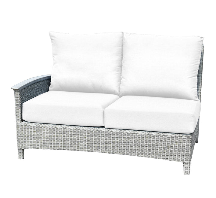 Bella Deep Seating Sectional Left Side Facing Settee