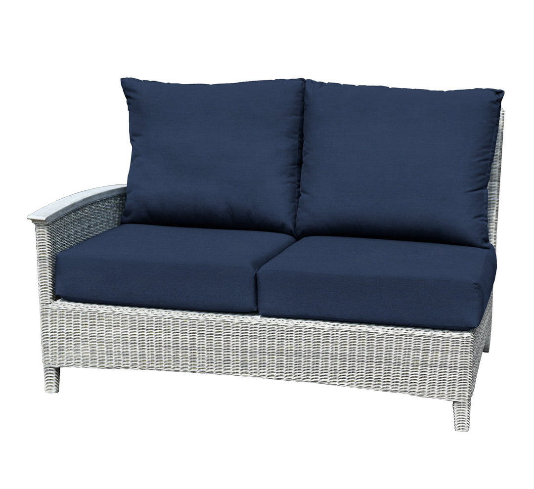 Bella Deep Seating Sectional Left Side Facing Settee