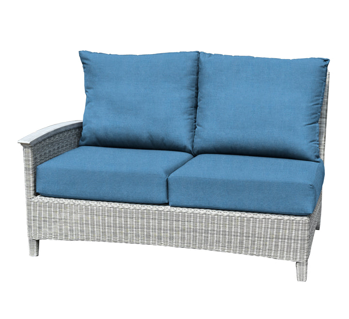 Bella Deep Seating Sectional Left Side Facing Settee