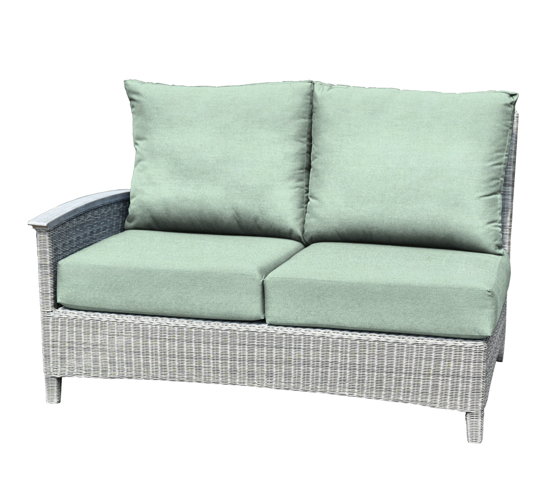 Bella Deep Seating Sectional Left Side Facing Settee