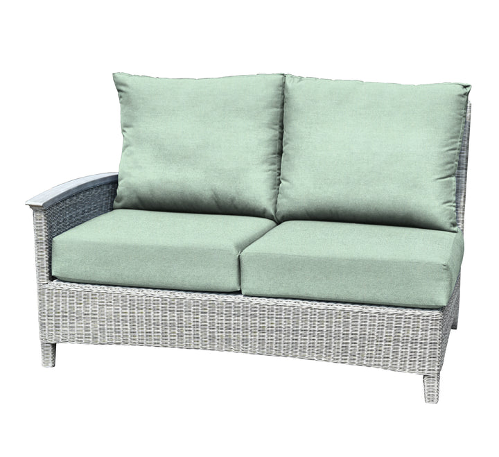 Bella Deep Seating Sectional Left Side Facing Settee