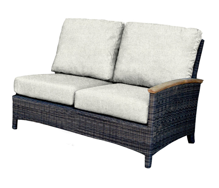 Bella Deep Seating Sectional Right Facing Settee