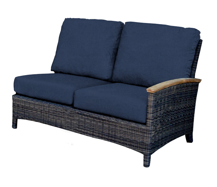 Bella Deep Seating Sectional Right Facing Settee