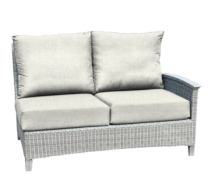 Bella Deep Seating Sectional Right Facing Settee