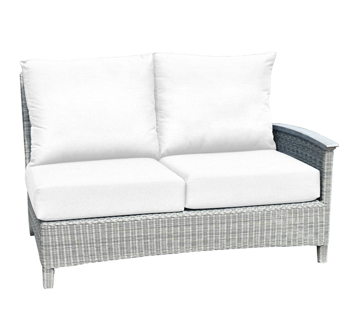Bella Deep Seating Sectional Right Facing Settee