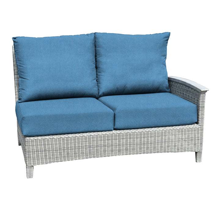 Bella Deep Seating Sectional Right Facing Settee