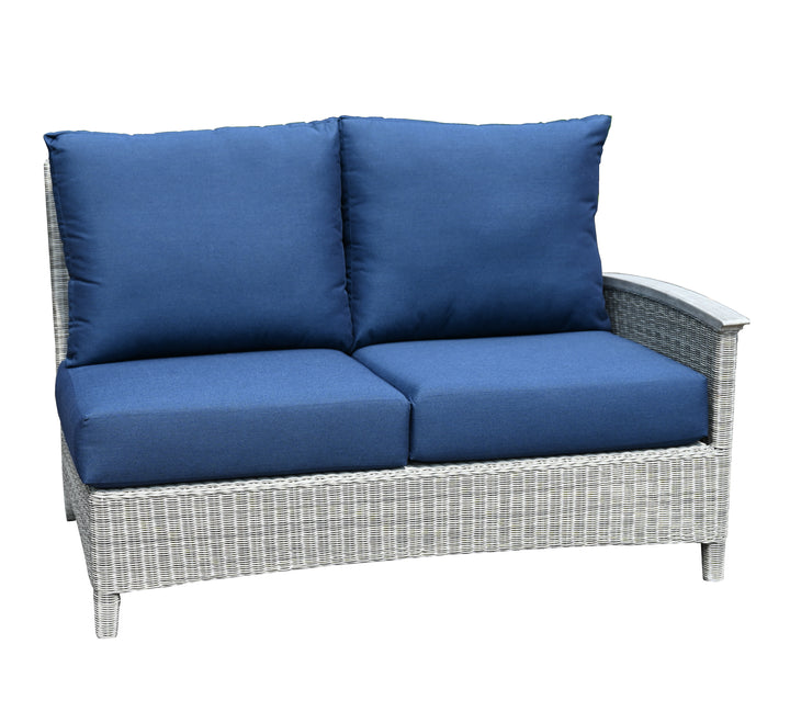 Bella Deep Seating Sectional Right Facing Settee