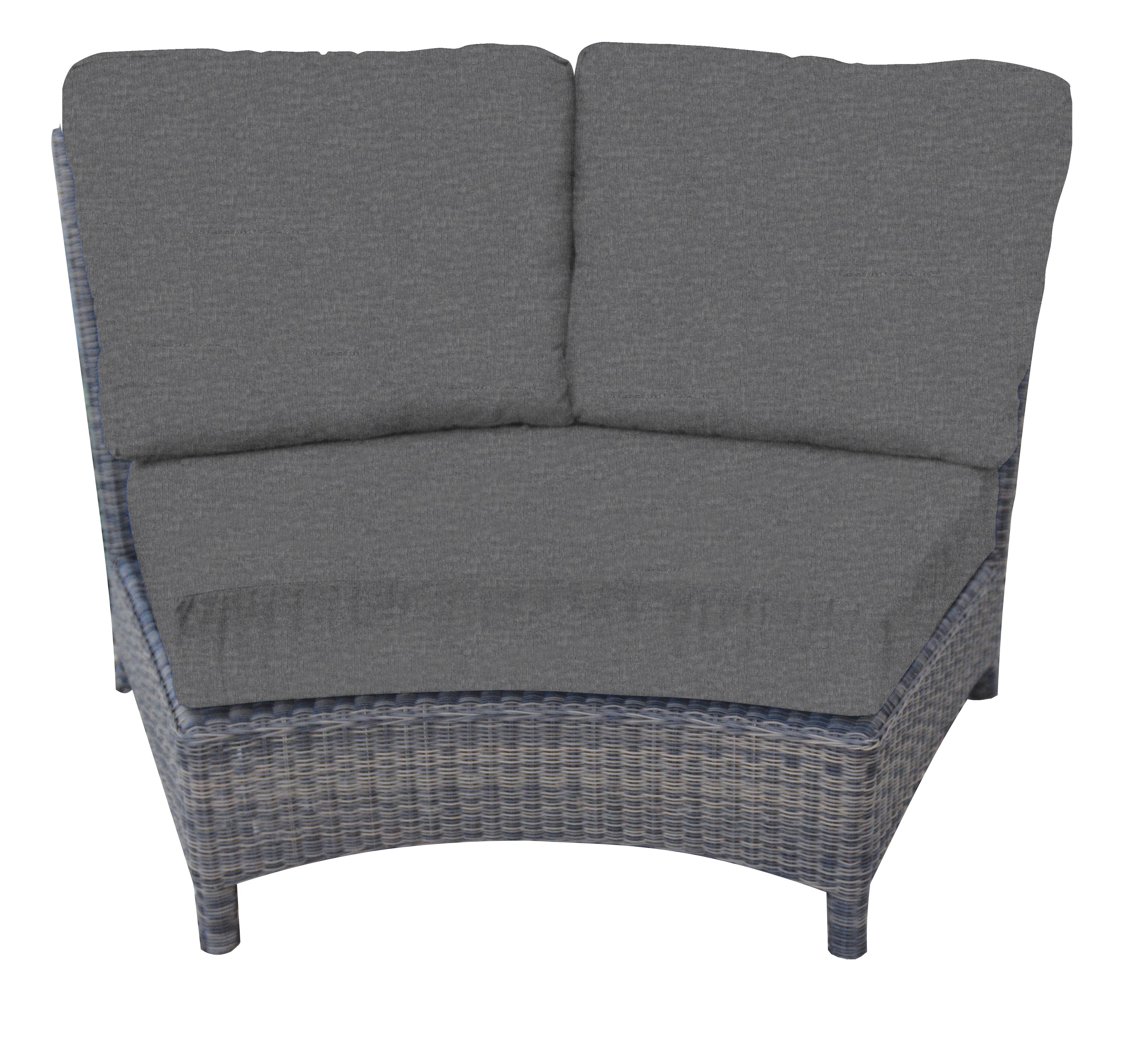 Bella Deep Seating Sectional Wedge Chair