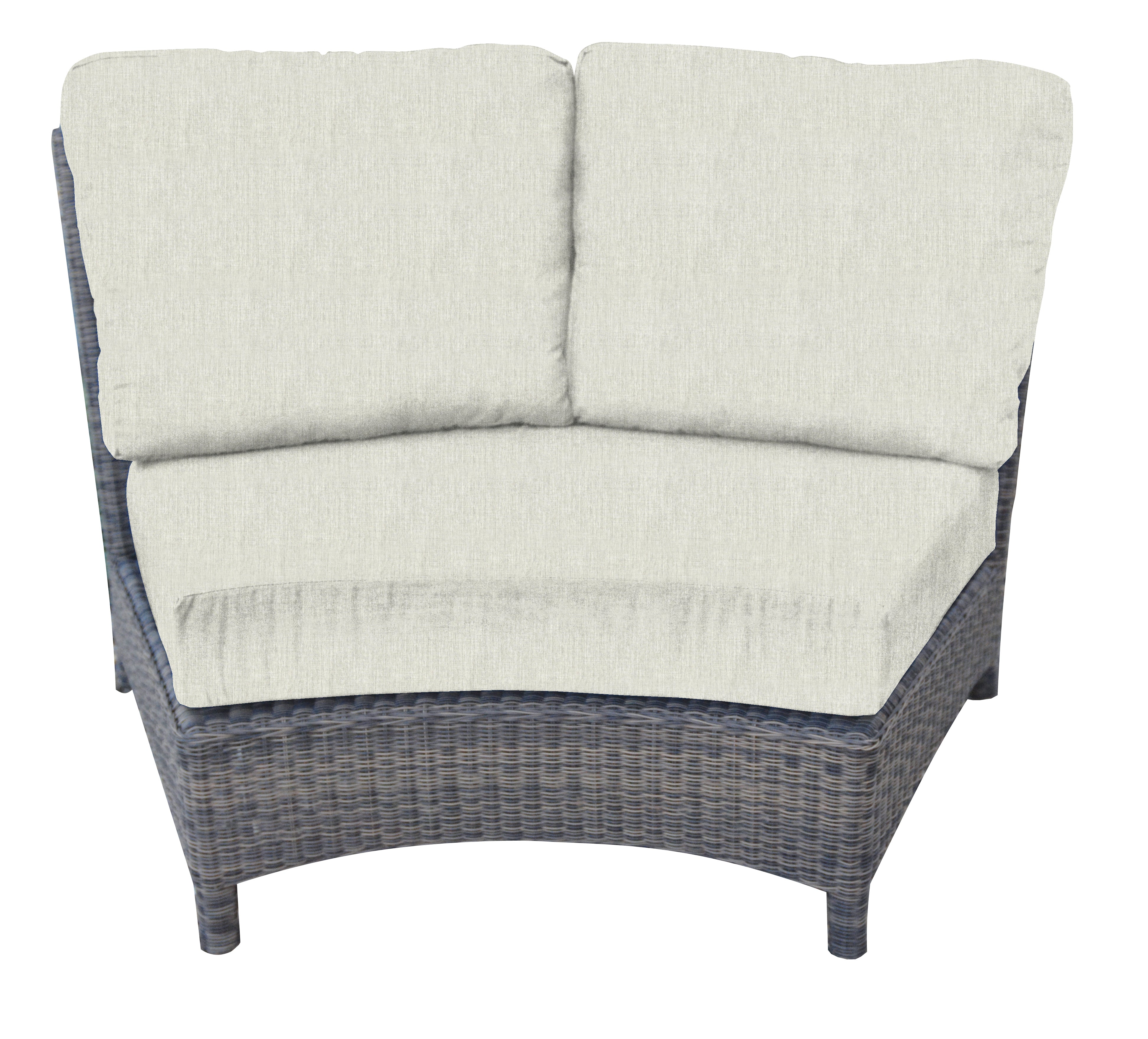 Bella Deep Seating Sectional Wedge Chair