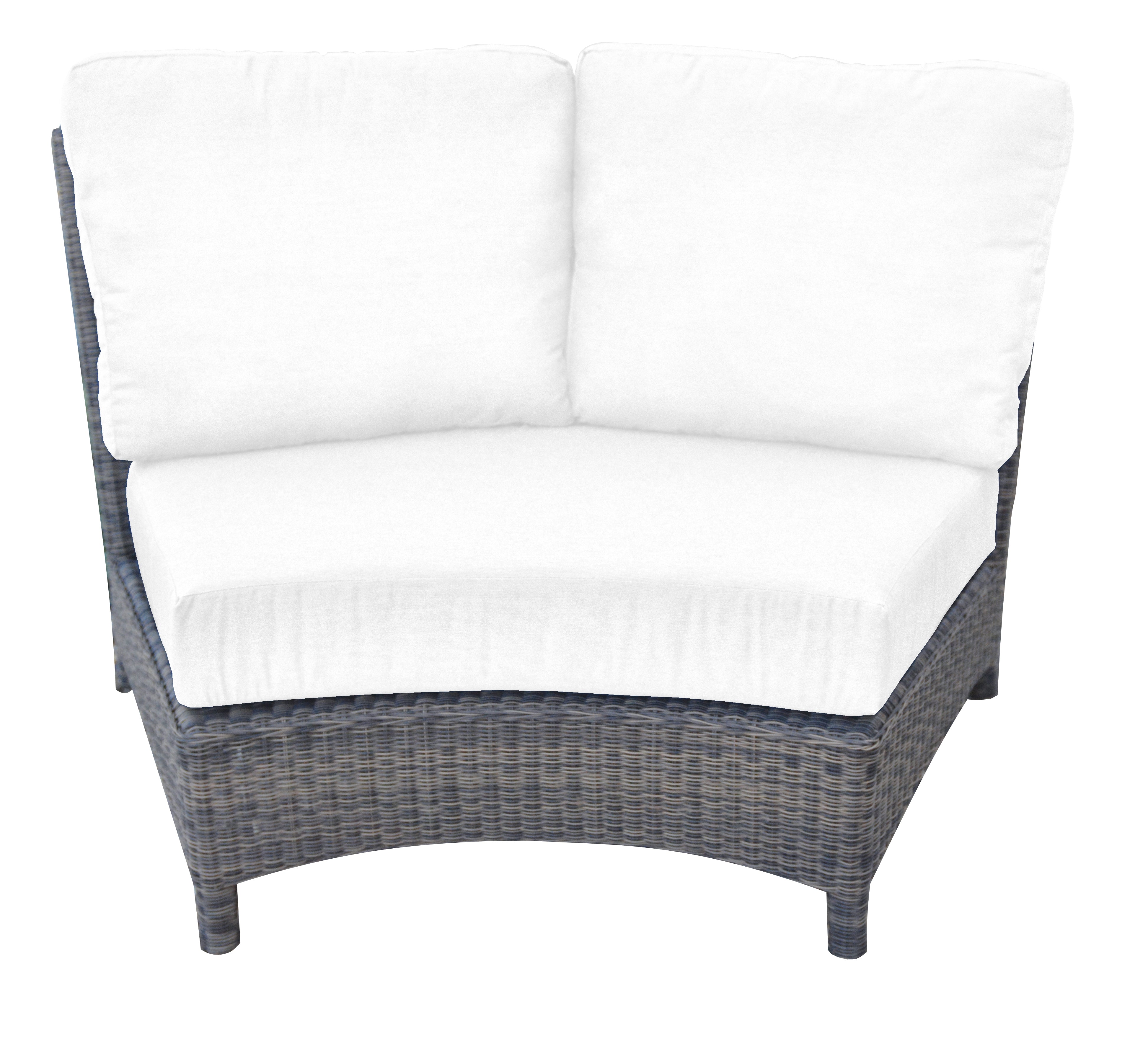 Bella Deep Seating Sectional Wedge Chair