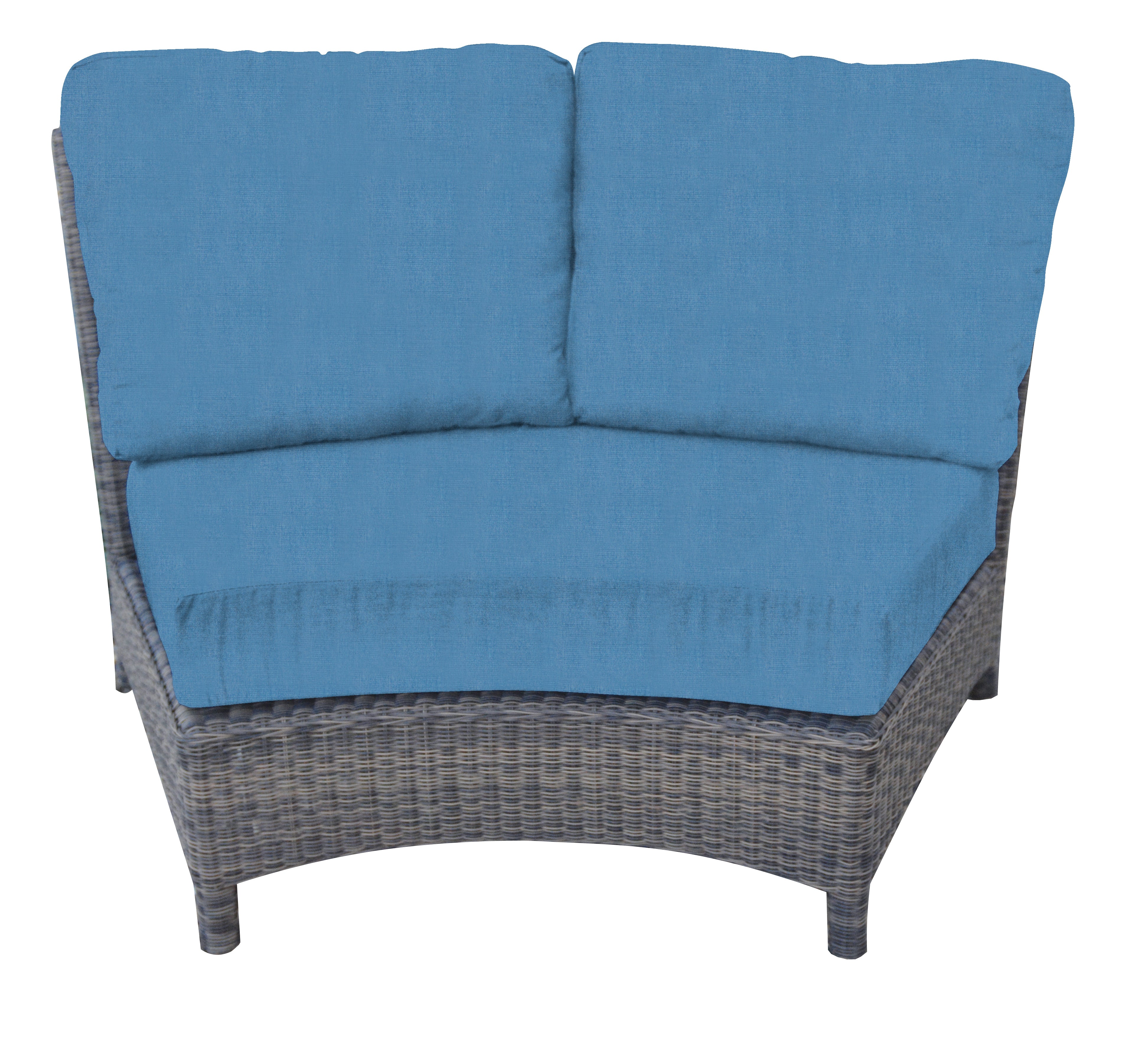 Bella Deep Seating Sectional Wedge Chair