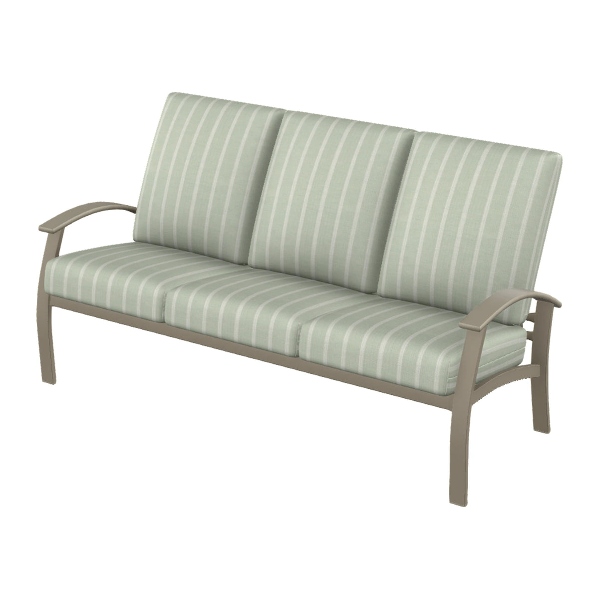 Belle Isle Cushion Sofa — Storm PC / Storm Accents