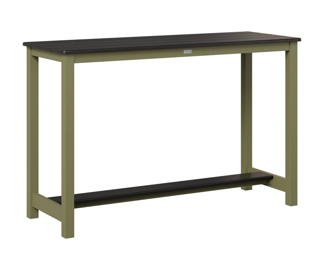Balcony Table - Hammered Top - Aluminum Base - Bar Height