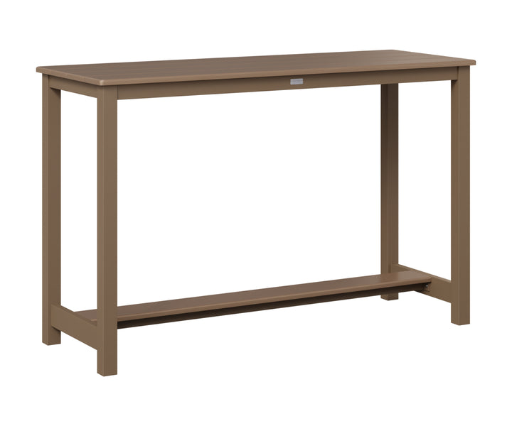 Balcony Table - Hammered Top - Aluminum Base - Bar Height
