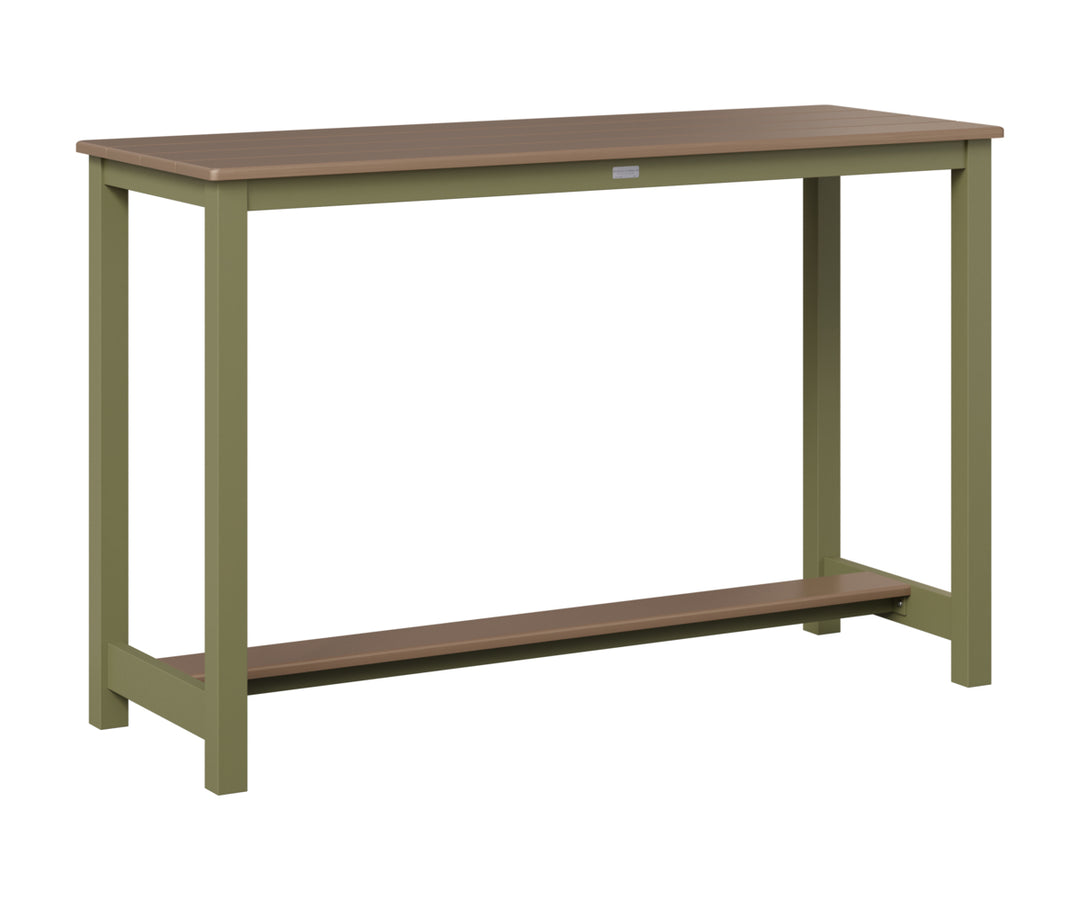 Balcony Table - Hammered Top - Aluminum Base - Bar Height
