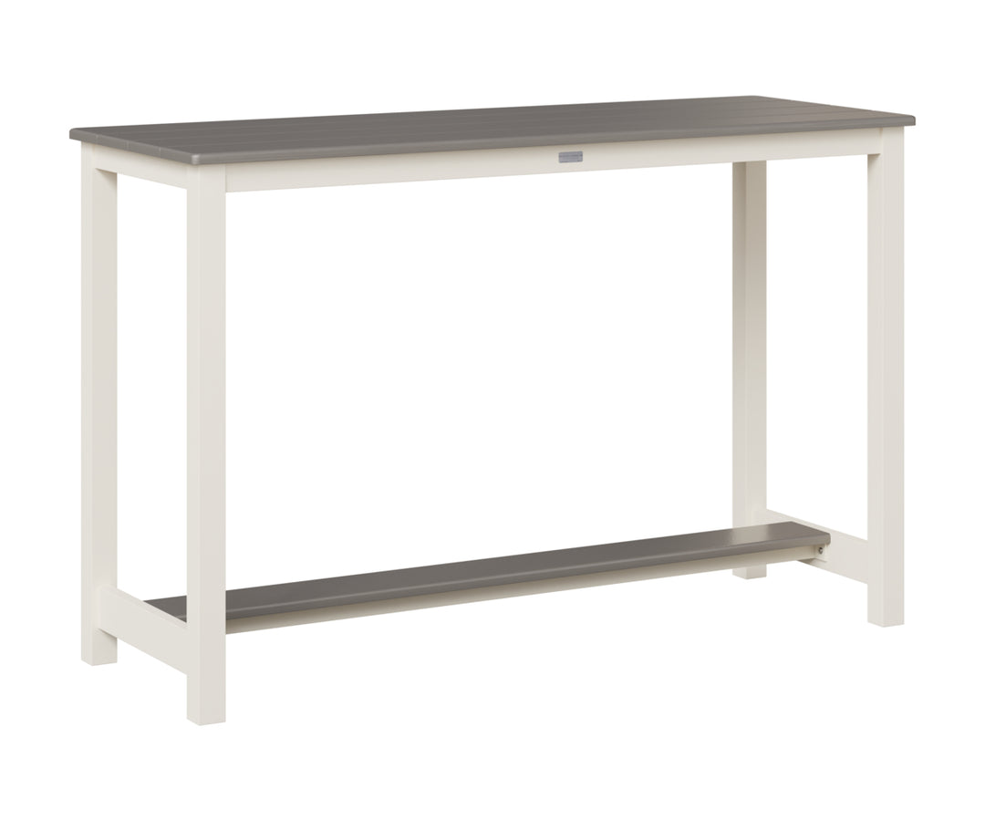 Balcony Table - Hammered Top - Aluminum Base - Bar Height