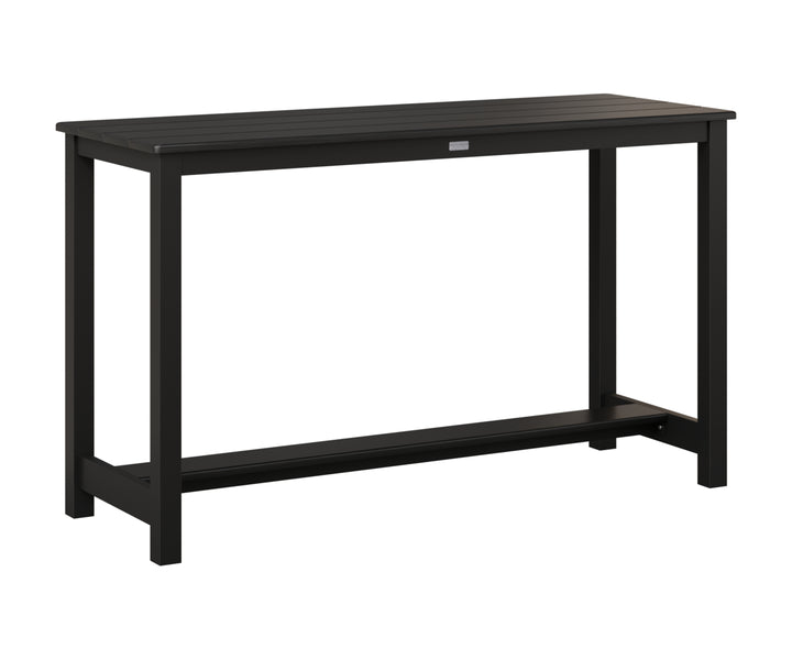 Balcony Table - Hammered Top - Aluminum Base - Counter Height